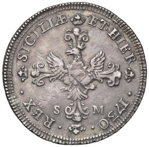 Italian Mints - PALERMO Charles III of Habsburg (1720-1735) 6 Tarì 173...