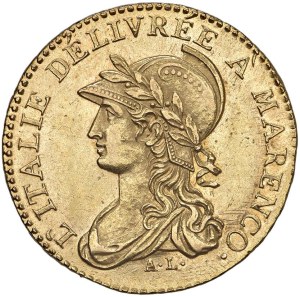 Italian Mints - TORINO Subalpine Republic (1800-1802) 20 Francs...