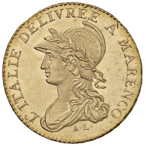 Italian Mints - TORINO Repubblica subalpina (1800-1802) 20 Franchi...