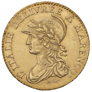 Italian Mints - TORINO Repubblica subalpina (1800-1802) 20 Franchi...