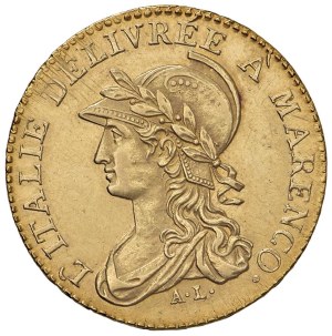 Italian Mints - TORINO Subalpine Republic (1800-1802) 20 Francs...