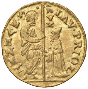 Italian Mints - VENICE Lorenzo Priuli (1556-1559) Zecchino - Mont...
