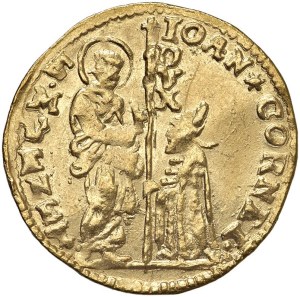 Italian Mints - VENICE John II Corner (1709-1722) Zecchino - ...