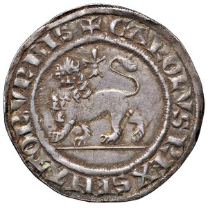 Papal coins - Senato romano Carlo I d'Angiò (1263-1284) Grosso r...