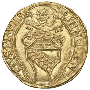 Papal coins - Innocent VIII (1484-1492) Chamber florin - Mun...