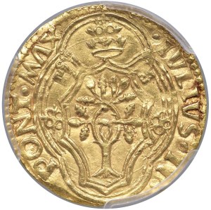 Papal coins - Julius II (1503-1513) Bologna - Duchy with armetta...