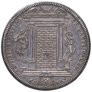 Papal coins - Clement X (1670-1676) Plate 1675 Jubilee - Mun...