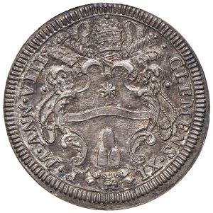 Papal coins - * Clement XI (1700-1721) Julius An. VIII - Munt. ...