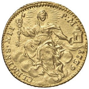 Papal coins - Clement XII (1730-1740) Mint 1739 - Munt. Man.