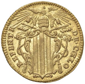 Papal coins - Benedict XIV (1740-1758) Zecchino 1744 - Munt. 10...