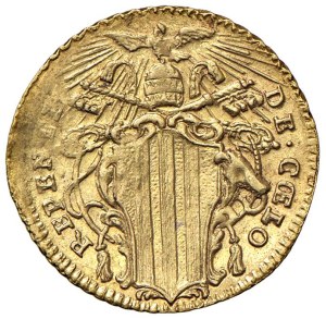 Papal coins - Benedict XIV (1740-1758) Zecchino 1745 - Munt. 10...