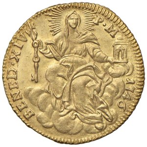 Papal coins - Benedict XIV (1740-1758) Mint 1746 - Munt. 14...