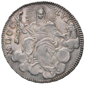 Papal coins - Benedetto XIV (1740-1758) Quinto di Scudo Romano 1...