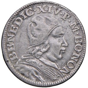 Papal coins - Benedetto XIV (1740-1758) Bologna - Bianco 1745 - ...