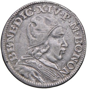 Papal coins - Benedict XIV (1740-1758) Bologna - White 1745 - ...