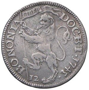 Papal coins - Benedict XIV (1740-1758) Bologna - White 1745 - ...