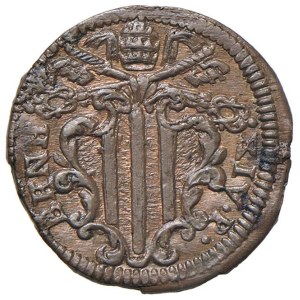 Papal coins - Benedetto XIV (1740-1758) Gubbio - Quattrino - Mun...