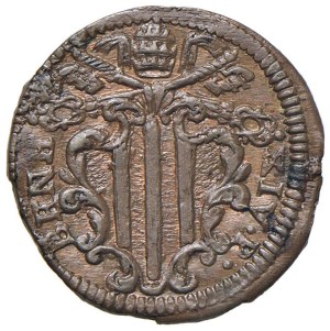 Papal coins - Benedict XIV (1740-1758) Gubbio - Quattrino - Mun...