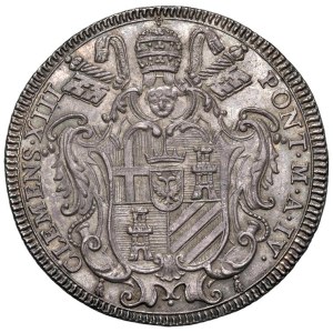 Papal coins - Clement XIII (1758-1769) Testone 1761 An. IV - B...