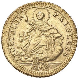 Papal coins - Pius VI (1775-1799) Double Roman 1787 - Munt. 4th A...