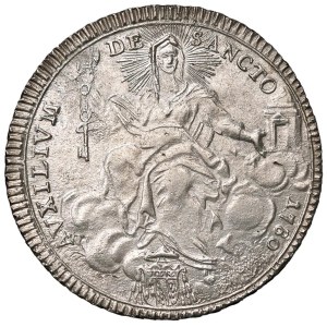 Papal coins - Pio VI (1775-1799) Scudo 1780 An. VI - Munt. 17I A...