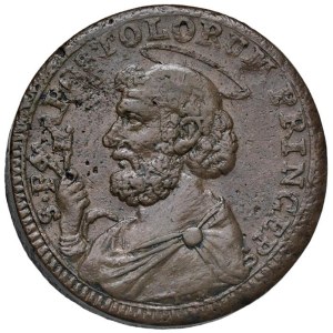Papal coins - Pius VI (1775-1799) Sampietrino da 2 Baiocchi e mez...
