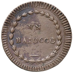 Papal coins - Pius VI (1775-1799) Baiocco An. XXIII - Munt. 136 C...