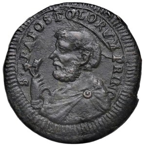 Papal coins - Pio VI (1775-1799) Fano - Sampietrino da 2 Baiocch...