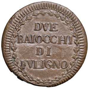 Papal coins - Pio VI (1775-1799) Foligno - 2 Baiocchi An. XXI - ...