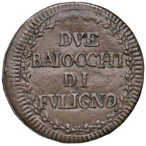 Papal coins - Pio VI (1775-1799) Foligno - 2 Baiocchi An. XXI - ...