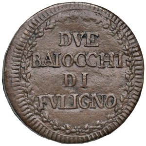 Papal coins - Pius VI (1775-1799) Foligno - 2 Baiocchi An. XXI - ...