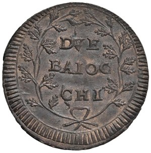 Papal coins - First Roman Republic (1798-1799) Ancona - 2 Bai...