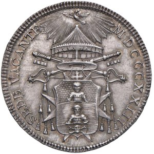 Papal coins - * Sede vacante (1823) Bologna - Mezzo Scudo 1823 -...