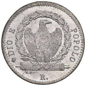 Papal coins - Second Roman Republic (1848-1849) 8 Baiocchi 1...