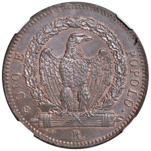 Papal coins - Second Roman Republic (1848-1849) 3 Baiocchi 1...