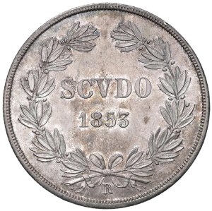 Papal coins - Pius IX (1846-1878) Shield 1853 An. VIII - Munt. 10a...