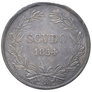 Papal coins - Pio IX (1846-1878) Scudo 1854 An. IX - Munt. 10b A...