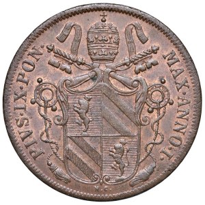 Papal coins - Pio IX (1846-1878) Bologna - Baiocco 1847 An. I - ...