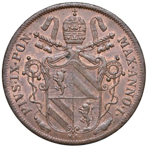 Papal coins - Pius IX (1846-1878) Bologna - Baiocco 1847 An. I - ...