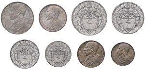 Papal coins - Pius XII (1939-1958) Divisional set of 8 coins ...