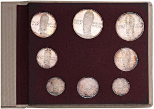 Papal coins - Paul VI (1963-1978) Series of 8 values PROVA An. 1...