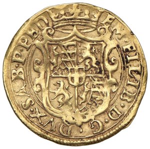 Savoy - Emanuel Philibert (1553-1580) Golden shield 1570 T ...