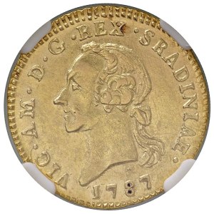 Savoy - * Victor Amadeus III (1773-1796) Half Double 178...