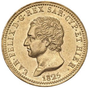 Savoy - Charles Felix (1821-1831) 40 Lire 1825 T - Nomisma ...