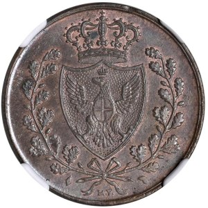 Savoy - Carlo Felice (1821-1831) 5 Centesimi 1826 T - Nomi...