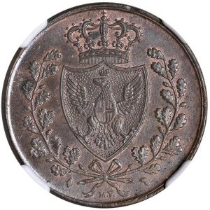 Savoy - Charles Felix (1821-1831) 5 cents 1826 T - Names...