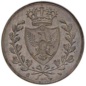 Savoy - Carlo Felice (1821-1831) 5 Centesimi 1826 T - Nomi...
