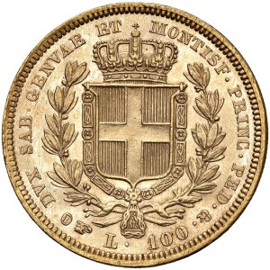 Savoy - Charles Albert (1831-1849) 100 Lire 1834 T - Nomism...