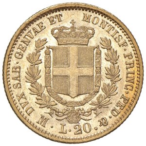 Savoy - Victor Emmanuel II (1849-1861) 20 Lire 1860 M - ...