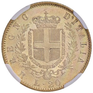 Savoy - Victor Emmanuel II (1861-1878) 20 Lire 1871 R - ...